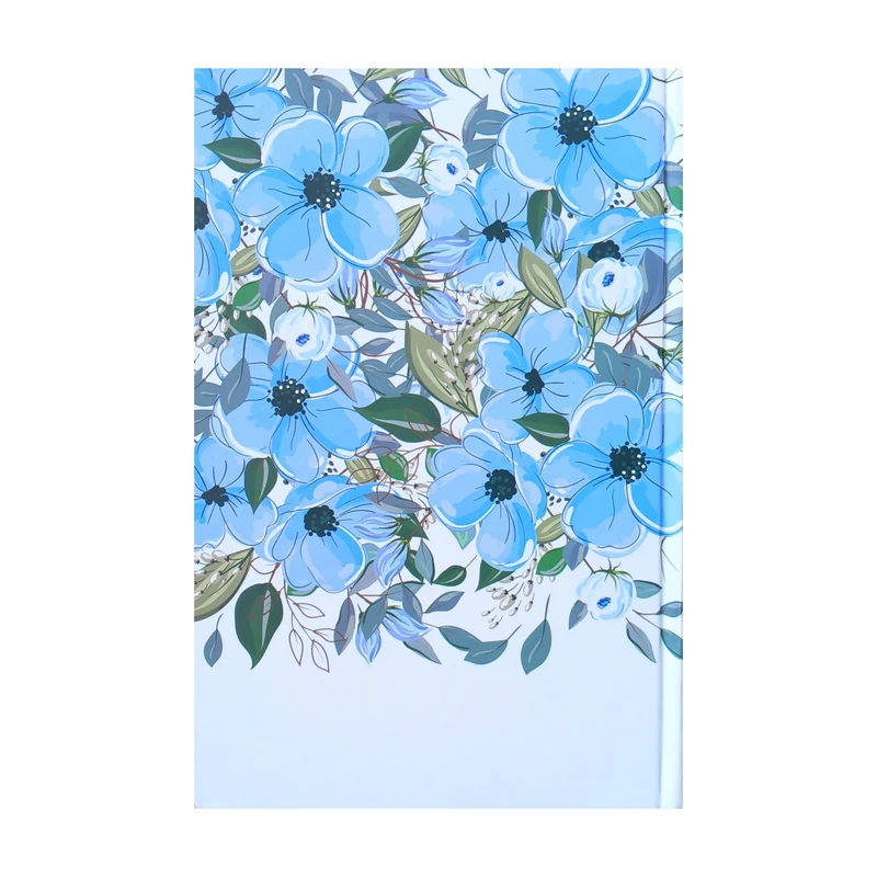 دفتر مشق 100 برگ مدل گل پروانه ای کد 1008