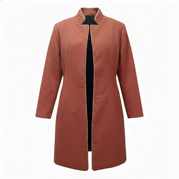 مانتو زنانه ترسه به نگار مدل یقه ایستاده 