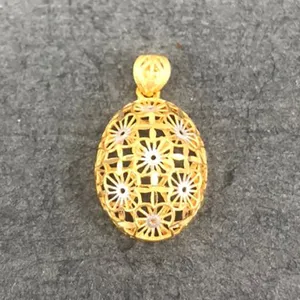 آویز گردنبند طلا 18 عیار زنانه دوست خوب مدل dk834