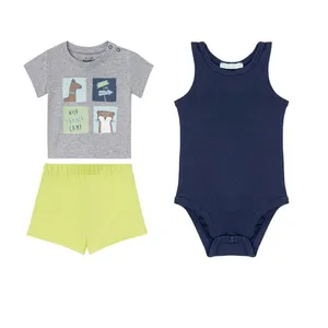 ست 3 تکه لباس نوزادی لوپیلو مدل A0