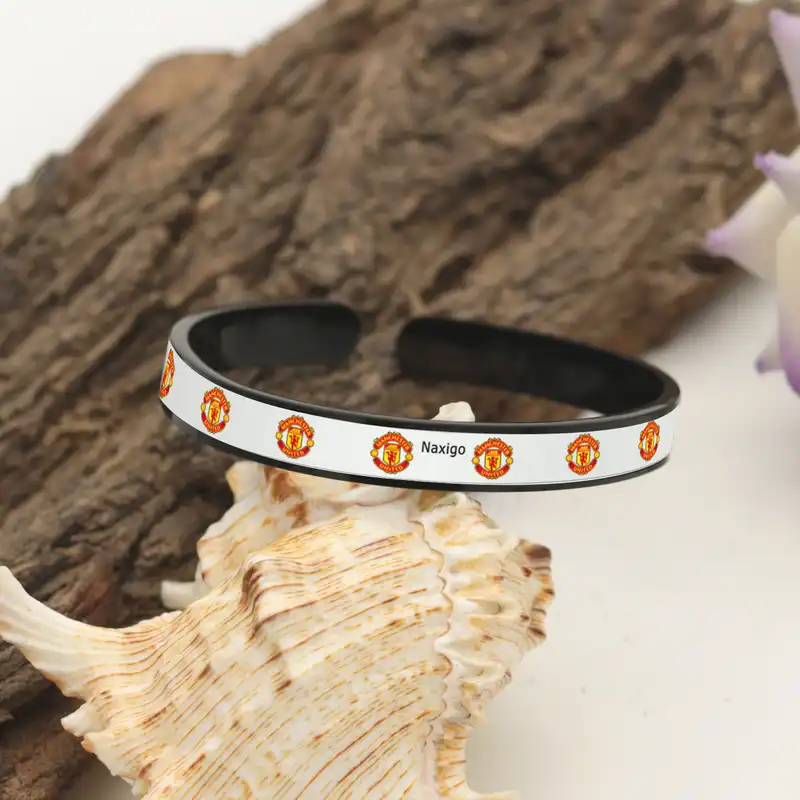دستبند ناکسیگو طرح منچستر یونایتد مدل BR5507