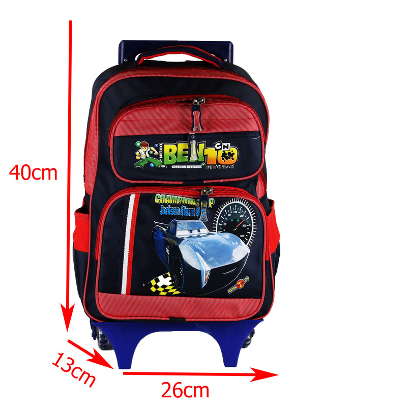 کوله پشتی چرخ دار طرح مکویین کد 4047