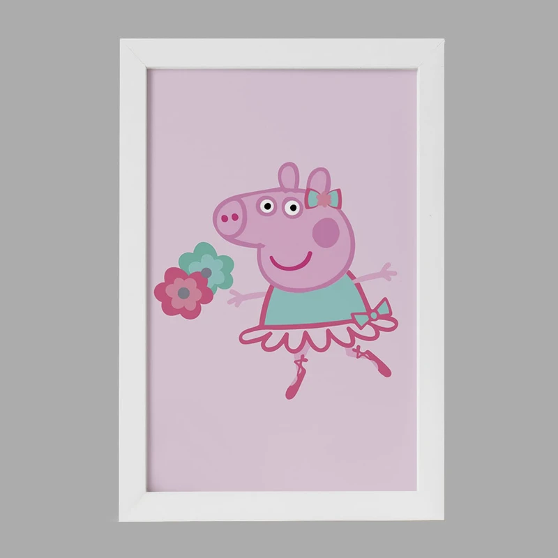 تابلو خندالو مدل پپا انیمه پپاپیک Peppa pig  کد 22066