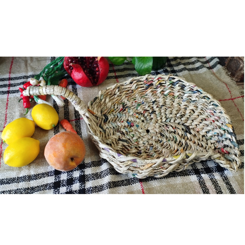 سبد حصیری مدل بارانا