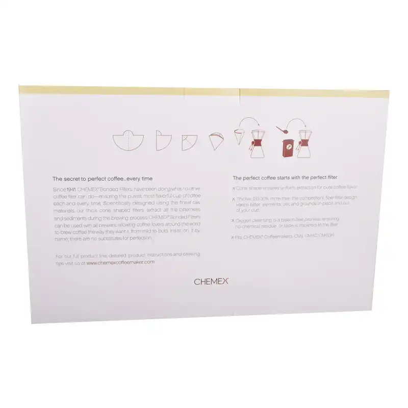 فیلتر قهوه کمکس مدل 1-3CUP بسته 40 عددی