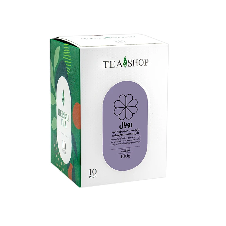 دمنوش چای سبز رویال تی شاپ - 100 گرم