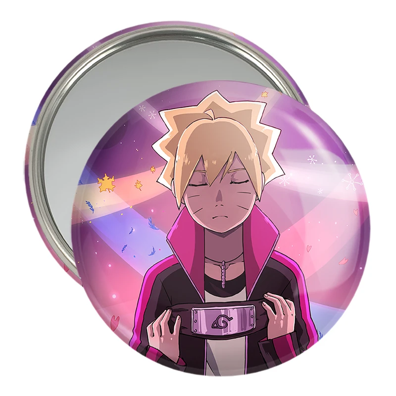 آینه جیبی خندالو مدل بوروتو اوزوماکی انیمه بوروتو Boruto  کد 15713