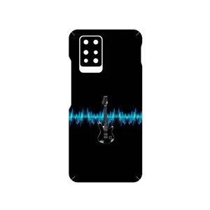 MAHOOT Electric Guitar Cover Sticker for Infinix Note 10 Pro