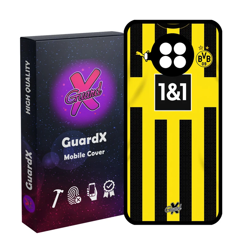 کاور گارد ایکس طرح دورتموند مدل Glass10466 مناسب برای گوشی موبایل شیائومی  MI 10T Lite/Redmi Note 9 Pro 5G/10I 5G