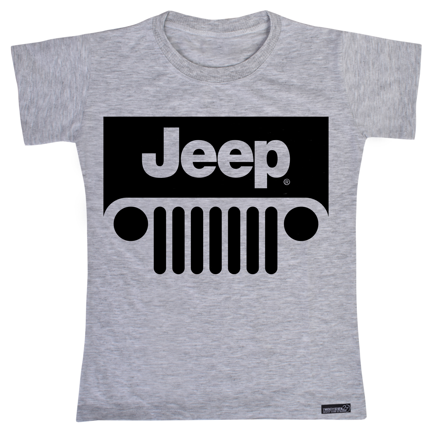 تی شرت آستین کوتاه دخترانه 27 مدل Jeep Car کد MH789