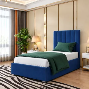 تخت خواب ملامینه یک نفره مدل الینا سایز 90×200 سانتی‌متر