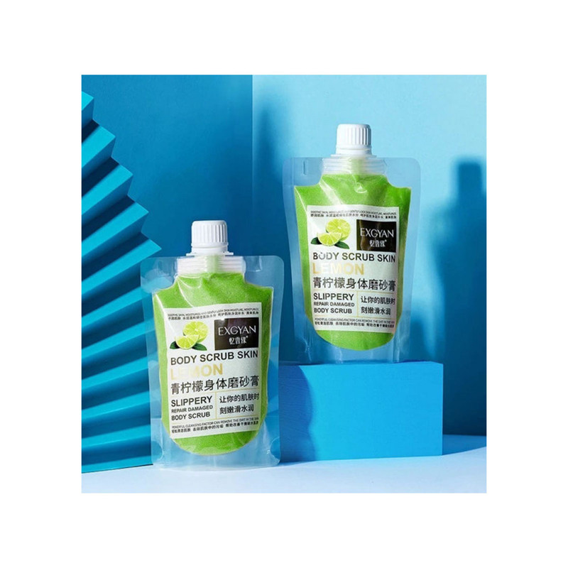 اسکراب لایه بردار پوست اکژیان مدل Lemon وزن 300 گرم اسکراب لایه بردار پوست اکژیان مدل Lemon وزن 300 گرم