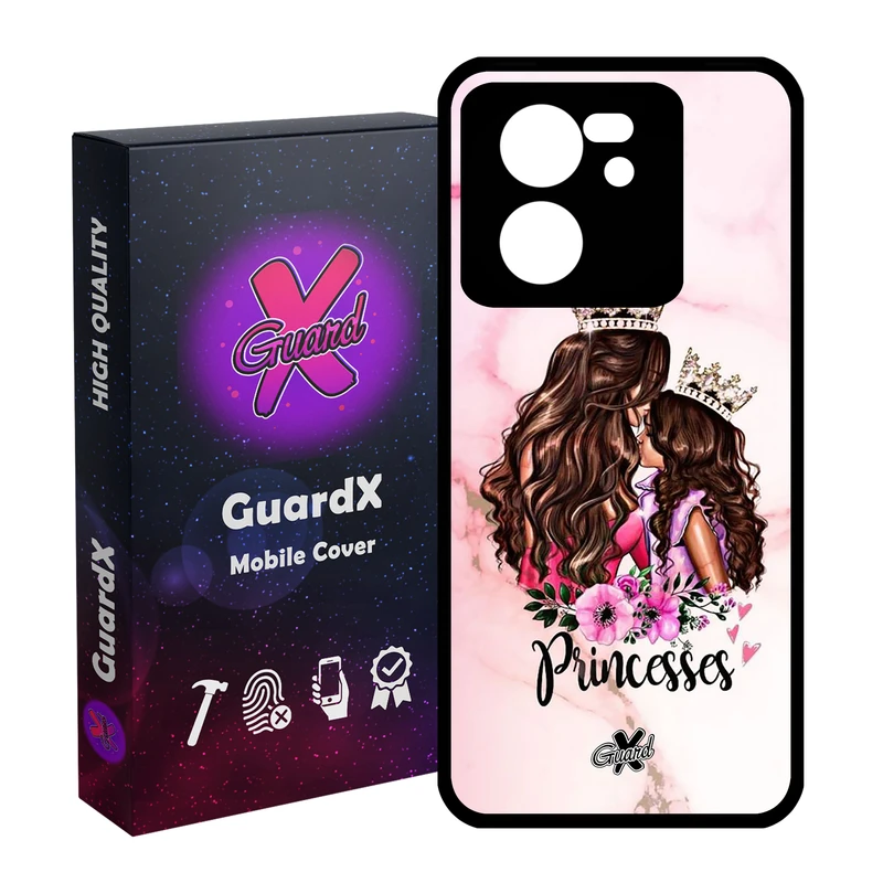 کاور گارد ایکس طرح Princess مدل Glass10351 مناسب برای گوشی موبایل شیائومی 13T/13T Pro/Redmi K60 Ultra