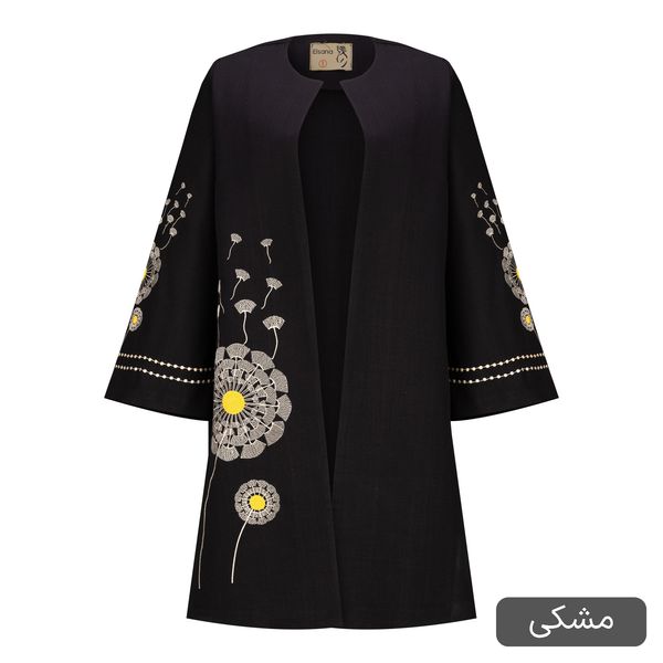 مانتو زیر زانو زنانه السانا مدل پریسان کد 2503