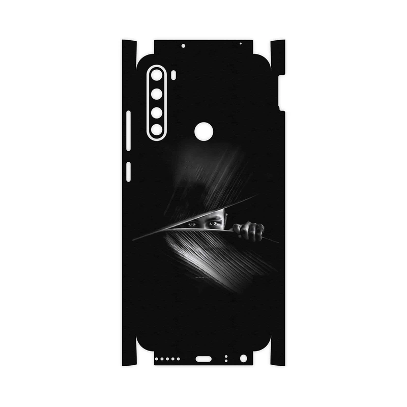 برچسب پوششی ماهوت مدل Black Portrait-FullSkin مناسب برای گوشی موبایل شیائومی Redmi Note 8T