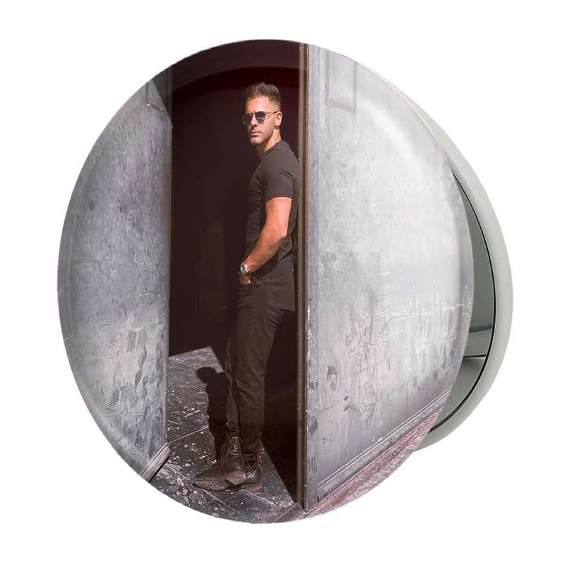 آینه جیبی خندالو طرح سیروان خسروی مدل تاشو کد 3994