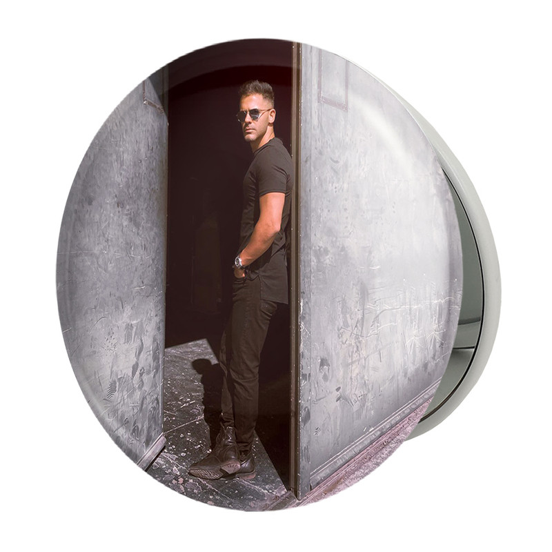 آینه جیبی خندالو طرح سیروان خسروی مدل تاشو کد 3994