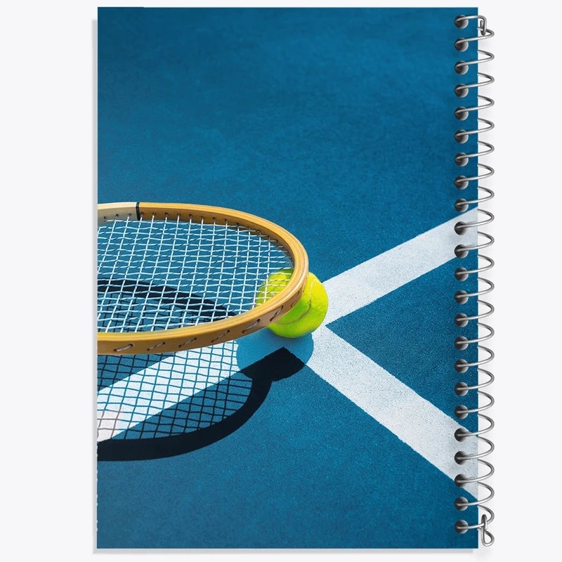 دفتر لیست خرید 50 برگ خندالو طرح تنیس کد F2352