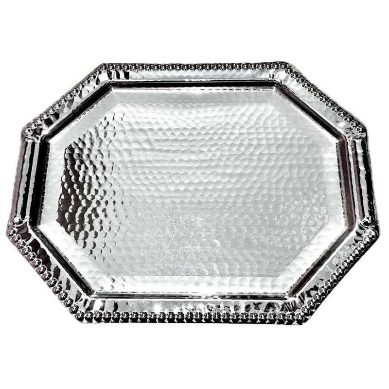 سینی مسی مدل هشت ضلع کد ZH359.1