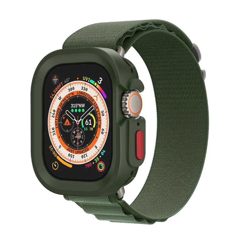 بند آکوآرا مدل Alpine Amizze مناسب برای اپل واچ سری Ultra 2 سایز 49mm به همراه کاور