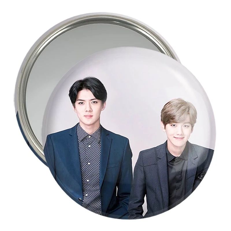 آینه جیبی خندالو مدل گروه اکسو EXO  کد 13570