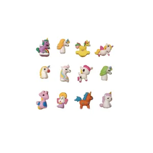 سرمدادی مدل دخترانه طرح یونیکورن بسته 12 عددی