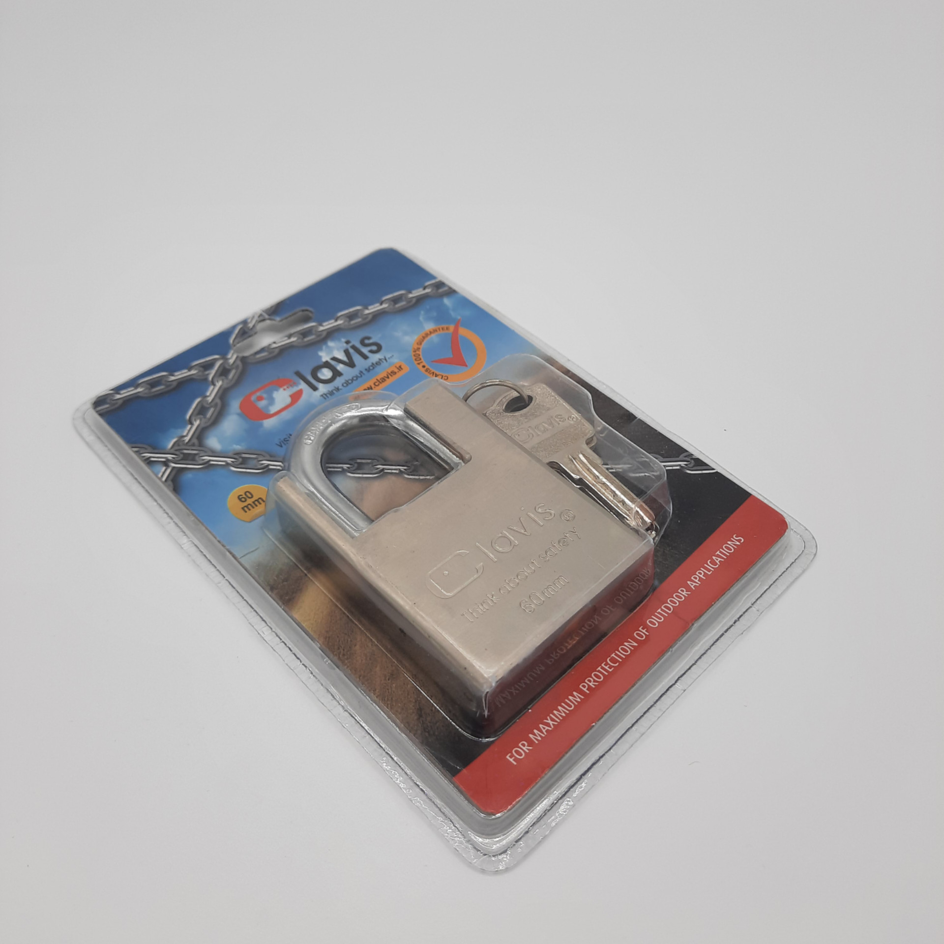 قفل آویز  کلاویس مدل 60mm