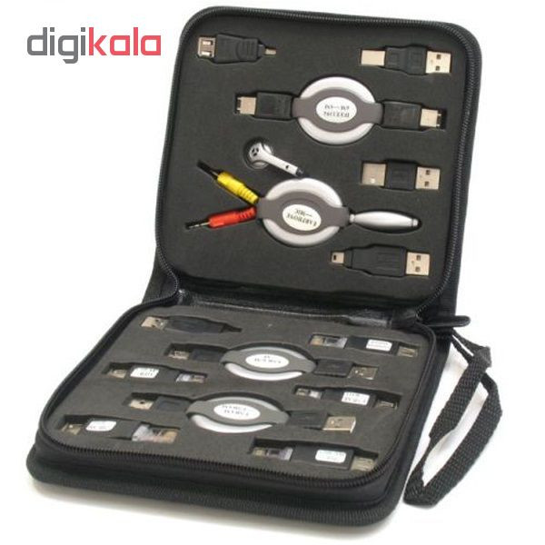 مجموعه 14 عددی کیف و ابزار شبکه مدل HV-A08