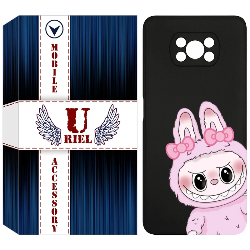 کاور یوریل مدل KSH کد 118 طرح عروسک لبوبو مناسب برای گوشی موبایل شیائومی Poco X3 / X3 Pro