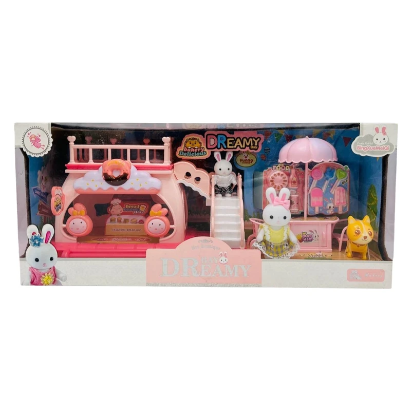 اسباب بازی مدل خانه خرگوش دریمی طرح Dreamy 