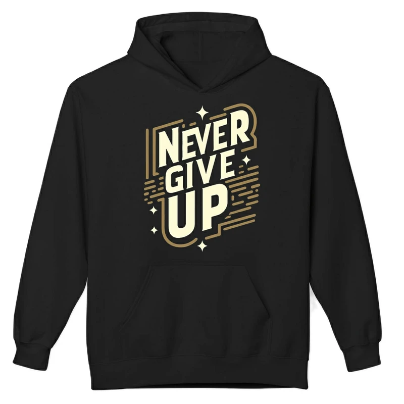 هودی مردانه پاد آفرین مدل never give up کد 047