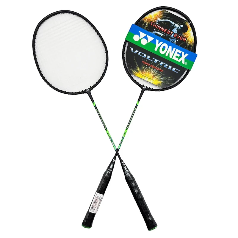 عکس شماره 4 : راکت بدمینتون مدل voltric کد 712 بسته دو عددی