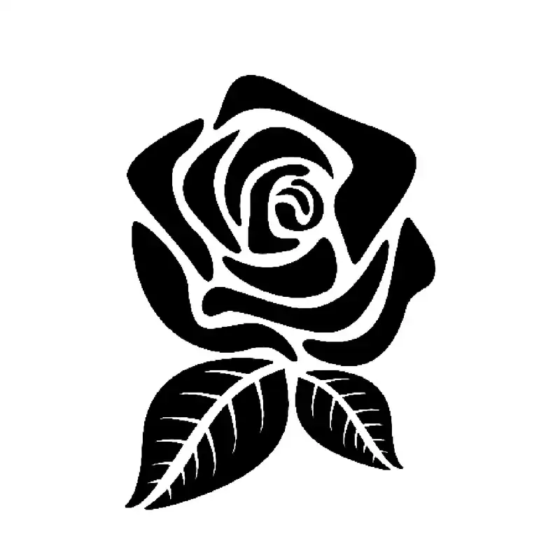 شابلون باتیس آرت طرح گل کد 50-76