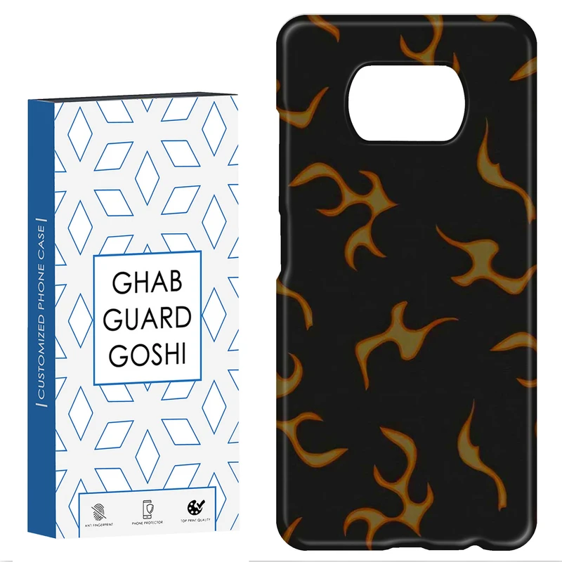 کاور قاب گارد گوشی طرح اتیش کد Dimo-936 مناسب برای گوشی موبایل شیائومی POCO X3 / X3 PRO / X3 NFC