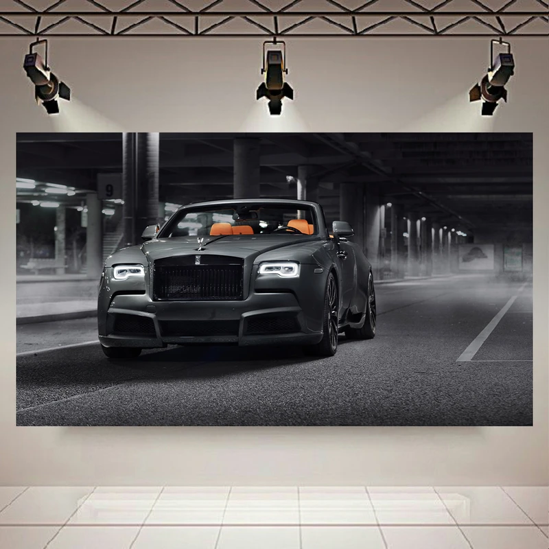 تابلو شاسی طرح ماشین مدل رولز رویس Dawn کد AR7350