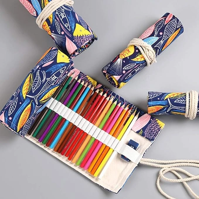 عکس شماره 12 : جامدادی مدل رولی طرح ماهی کد 36