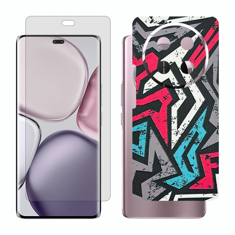 محافظ صفحه نمایش مات گلس مدل Together مناسب برای گوشی موبایل آنر X9c به همراه برچسب پوششی