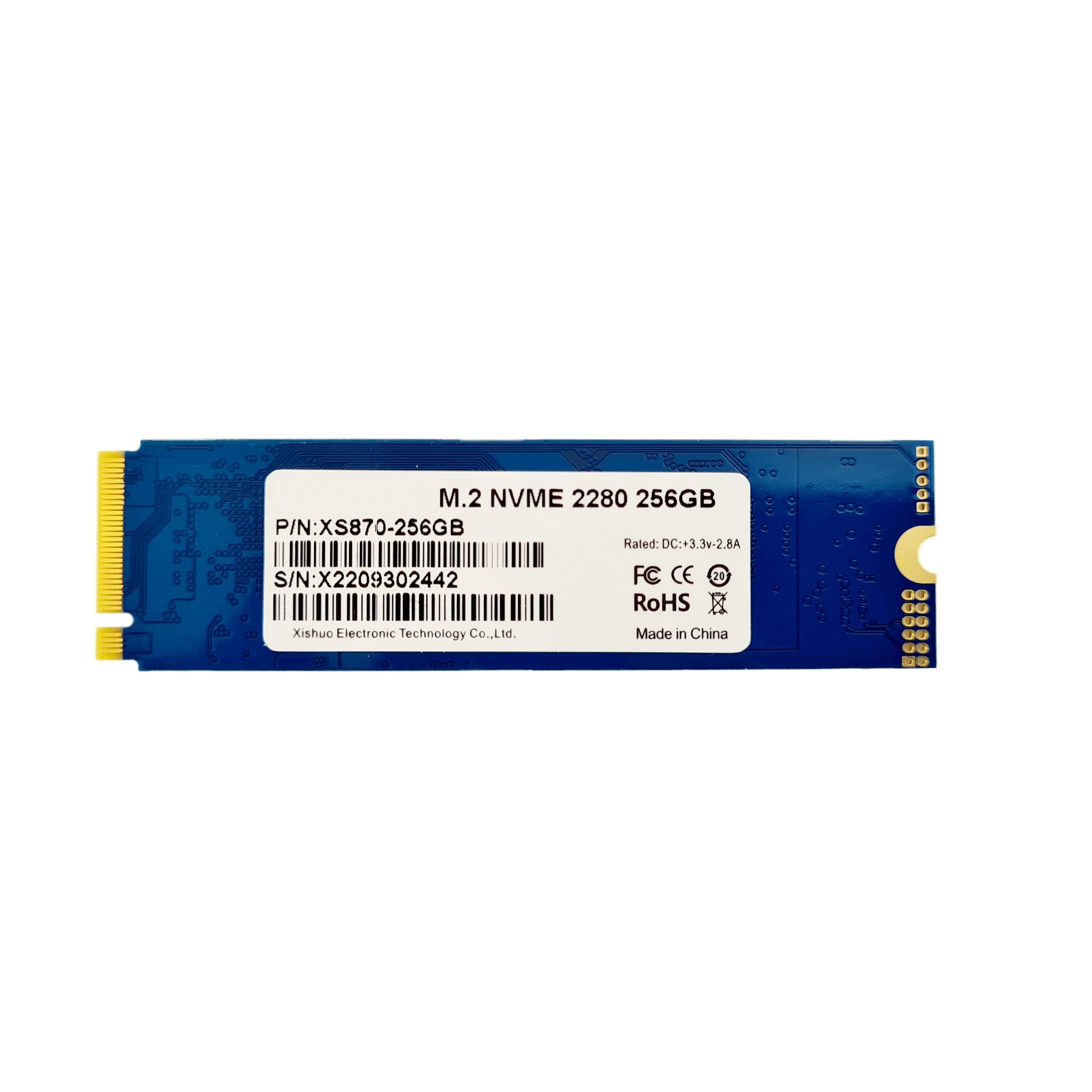 اس اس دی اینترنال مدل  M.2 NVME 2280 SSD 256GB ظرفیت 256 گیگابایت
