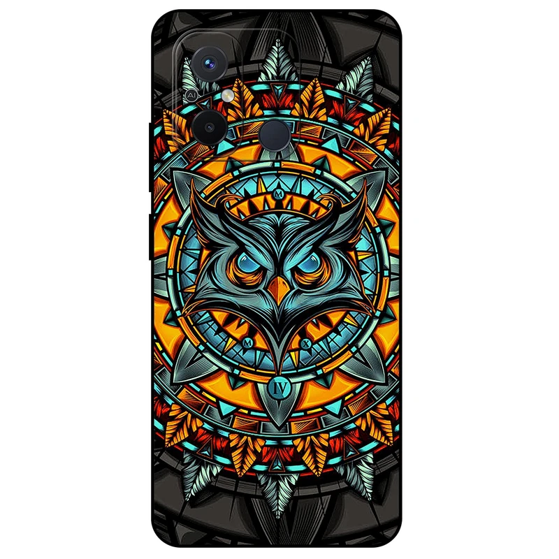 کاور مگافون طرح جغد مدل 1903 مناسب برای گوشی موبایل شیائومی Redmi 12C