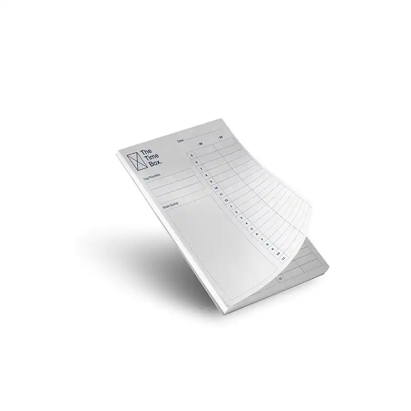 کاغذ یادداشت مدل نوتپد پلنر روزانه تایم باکس