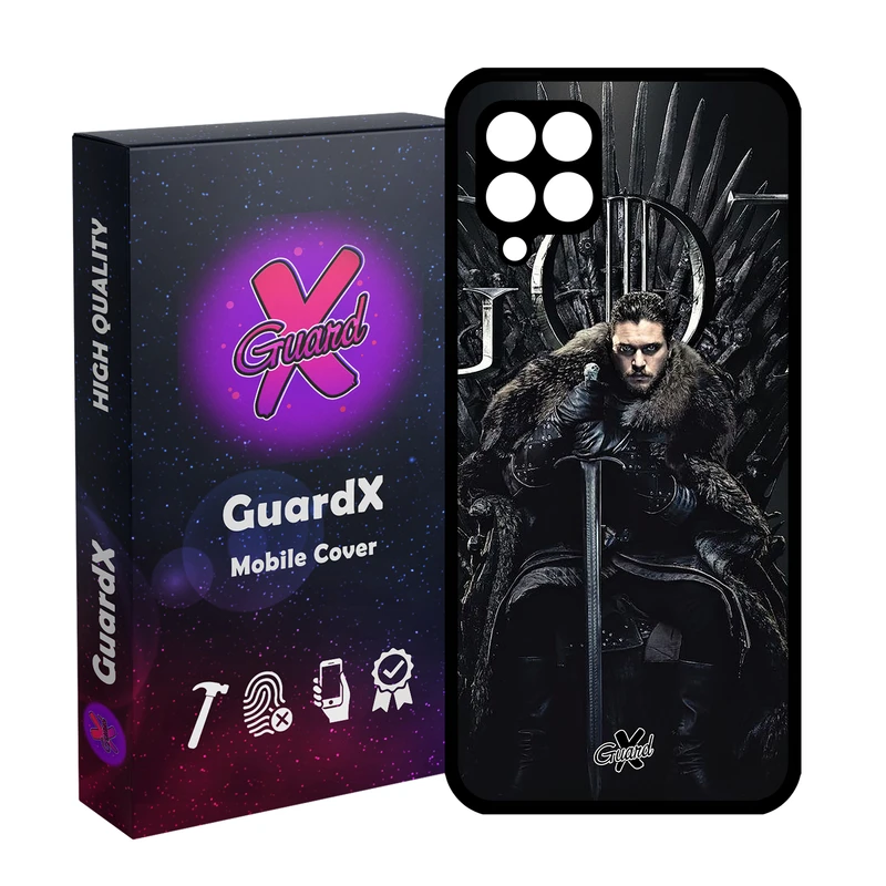 کاور گارد ایکس طرح Jon Snow مدل Glass10416 مناسب برای گوشی موبایل سامسونگ Galaxy A12/M12/F12