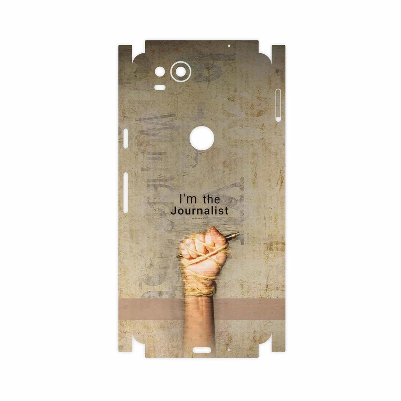 برچسب پوششی ماهوت مدل Journalist-FullSkin مناسب برای گوشی موبایل گوگل Pixel 2