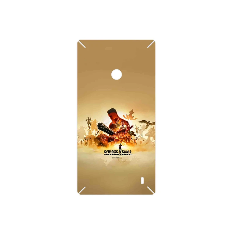 برچسب پوششی ماهوت مدل Serious Sam Game Series مناسب برای گوشی موبایل نوکیا Lumia 520