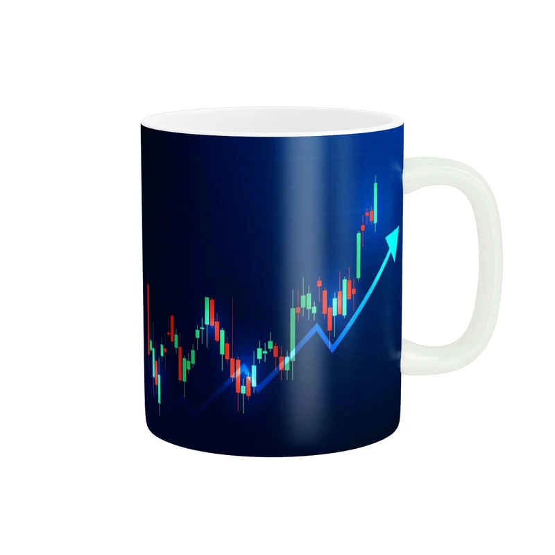 ماگ پادآفرین مدل ترید بورس بازارمالی تریدر کد p2970