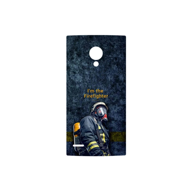 برچسب پوششی ماهوت مدل Firefighter مناسب برای گوشی موبایل ال جی FX0 Firefox