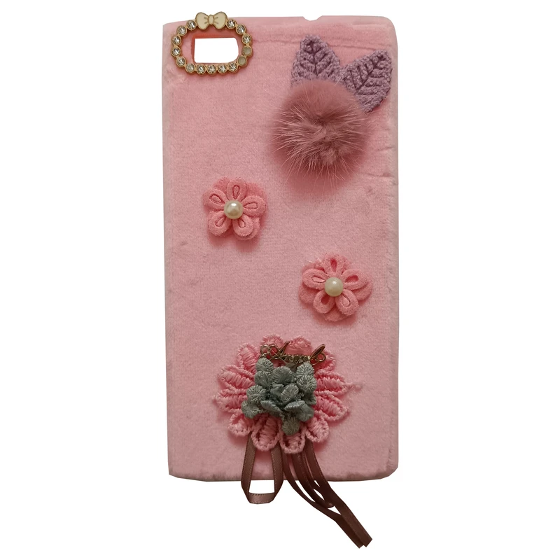  کاور مدل عروسکی کد 17-0 طرح شکوفه مناسب برای گوشی موبایل هوآوی P8 Lite
