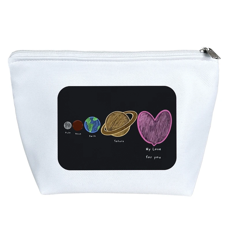 کیف لوازم آرایش دخترانه خندالو مدل اندازه عشق من کد 8335