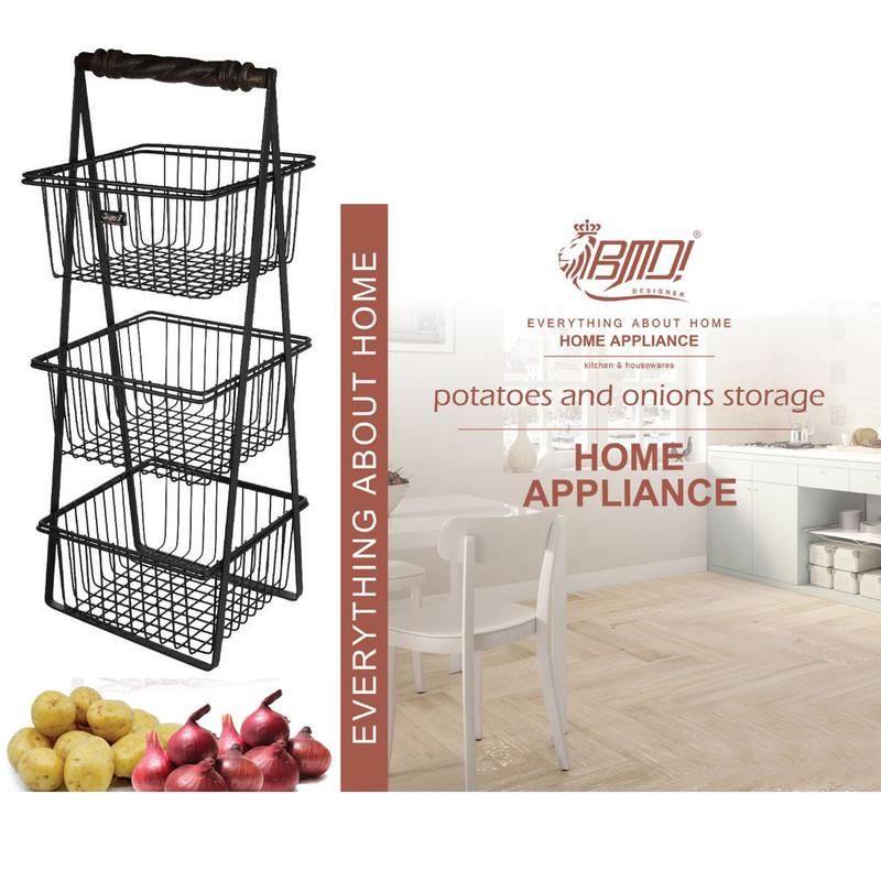 سبد سیب زمینی و پیاز بی ام دی ! مدل Blk3 کد Chb1