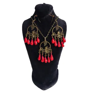 نیم ست زنانه مدل گل و دونه انار یلدایی