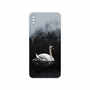 MAHOOT Swan Lake Cover Sticker for Apple iPhone XS Max